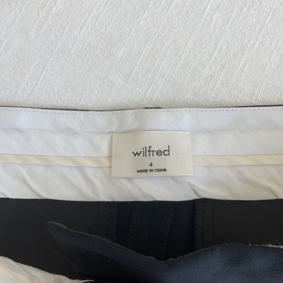 Aritzia Black Wide-Leg Trousers - Picture 7 of 16